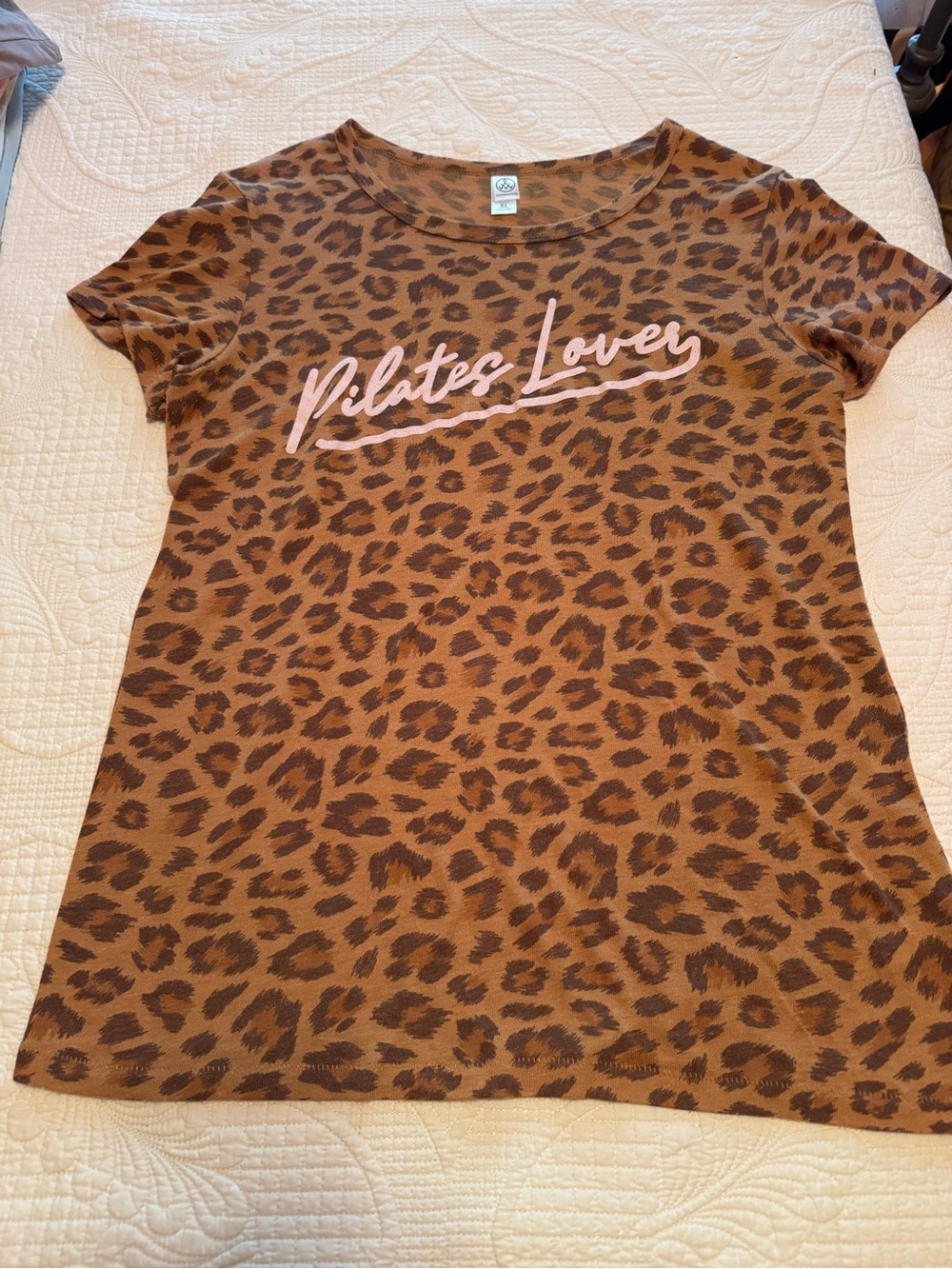 Alternative Leopard Print Tee in Brown and Dark Brown